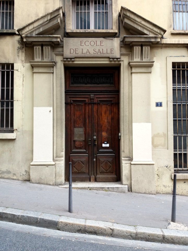 Lyon 1er - Rue Neyret, porte au numéro 1