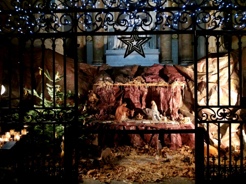 Lyon 2e - Chapelle de l'Hôtel Dieu - Crèche 2020 (1)