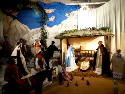 Lyon 2e - Église Saint-Nizier, crèche 2019