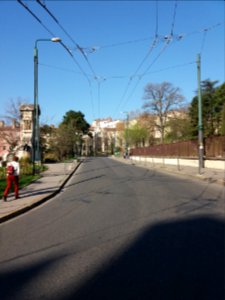 Lyon 1er - Rue Lucien Sportisse, en montant depuis la rue Burdeau