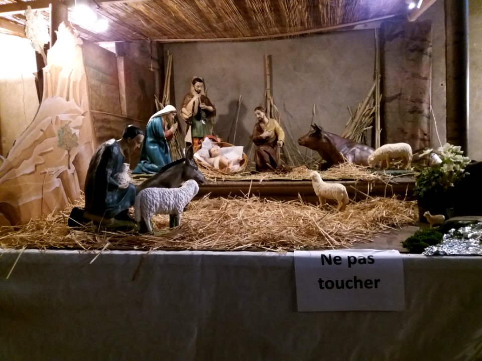 Lyon 2e - Église Saint-Bonaventure, crèche 2019