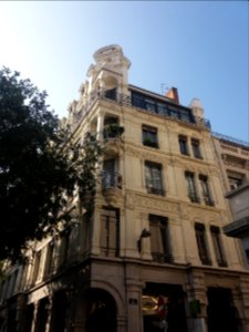 Lyon 2e - Immeuble a l´angle des rues Dauphin et Charite