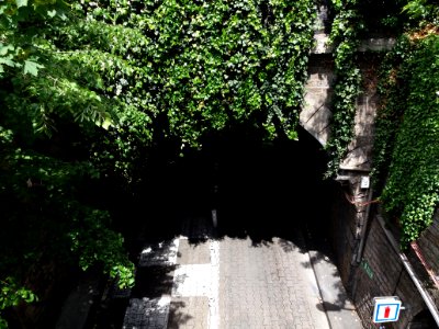 Lyon 1er - Tunnel de la rue Terme, côté nord depuis la rue Neyret