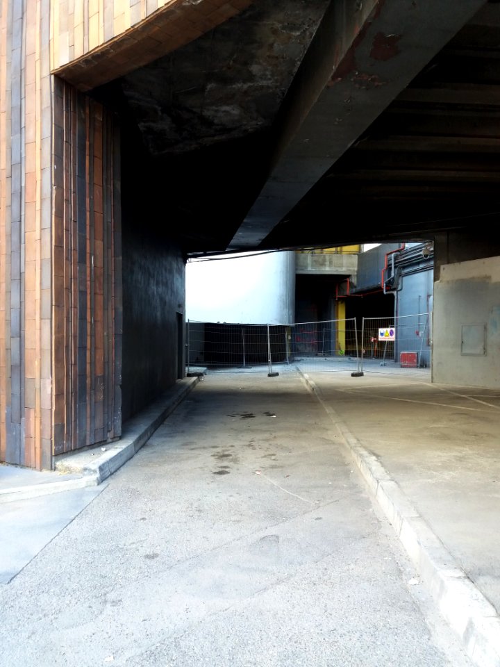 Lyon 2e - Cours de Verdun Gensoul, travaux de réaménagement de la voûte ouest