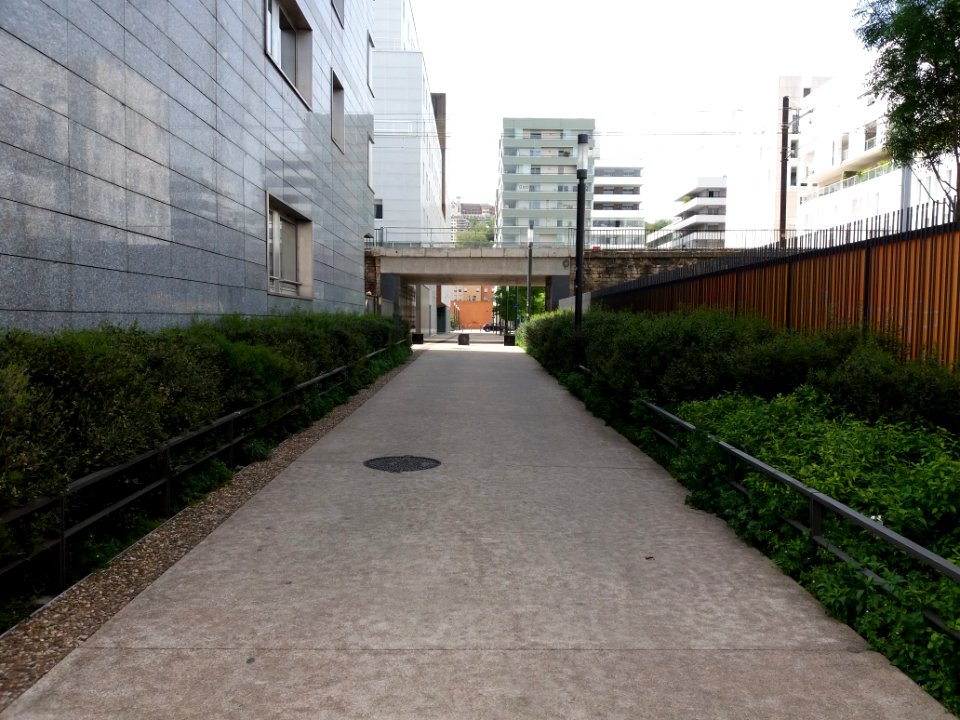 Lyon 2e - Passage Ravat, depuis la rue Seguin