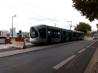 Lyon 2e - Cours Charlemagne - Tramway T1 - Aire de retournement temporaire partie sud 04