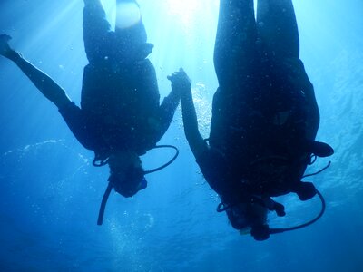 Love water underwater