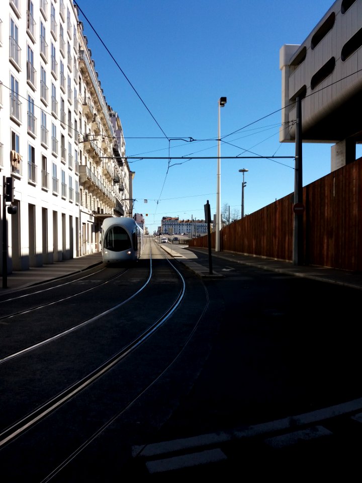 Lyon 2e - Cours de Verdun Récamier, depuis la gare de Perrache