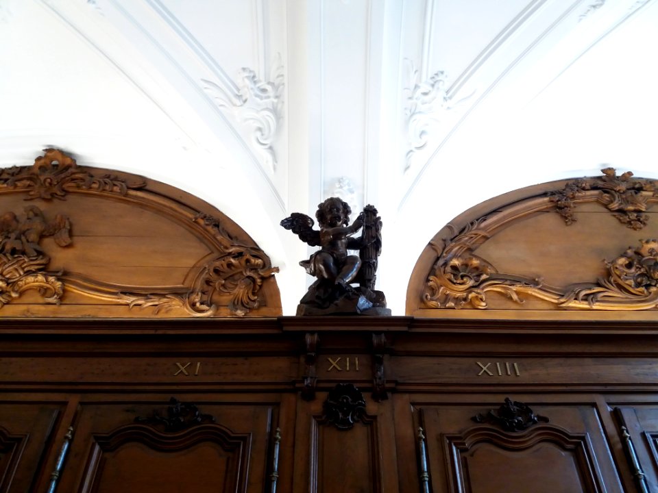 Lyon 2e - Hôtel-Dieu de Lyon - Salle des archives de l'hôpital de la Charité 05