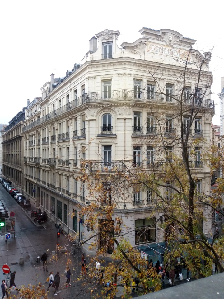 Lyon 2e - Immeuble du Crédit lyonnais