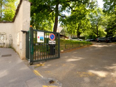 Lyon 1er - Rue Philippe Gonnard - Tennis club du 1er arrondissement - Portail