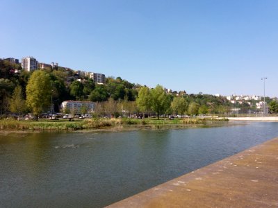 Lyon 2e - Jardin aquatique Ouagadougou, depuis l'allée André Mure
