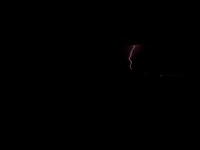 Lightning at thunderstorm from Spandauer-See-Brücke 225
