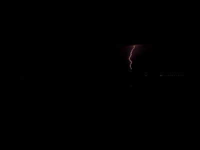 Lightning at thunderstorm from Spandauer-See-Brücke 224