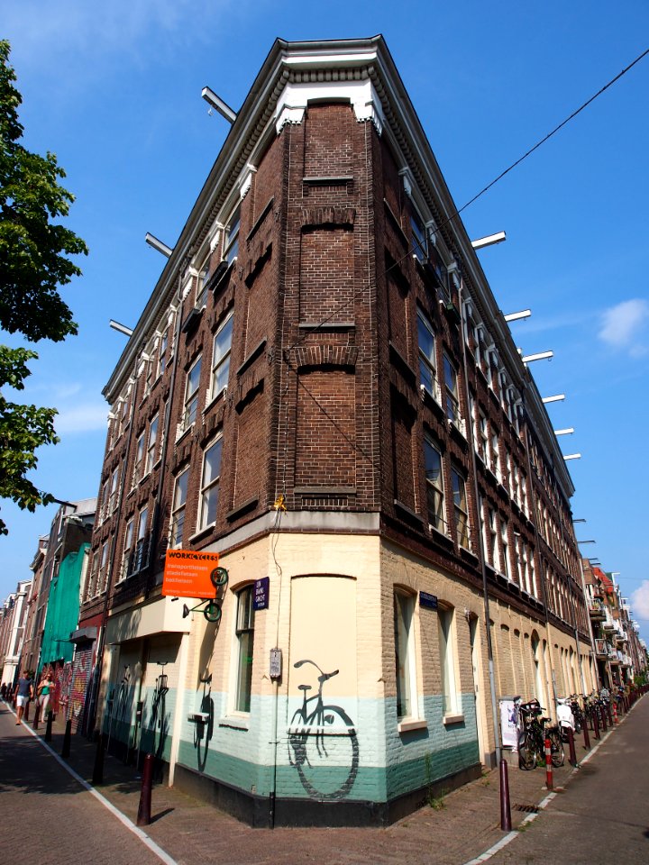 Lijnbaansgracht hoek Goudsbloemstraat, foto1