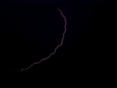 Lightning at thunderstorm from Spandauer-See-Brücke 213