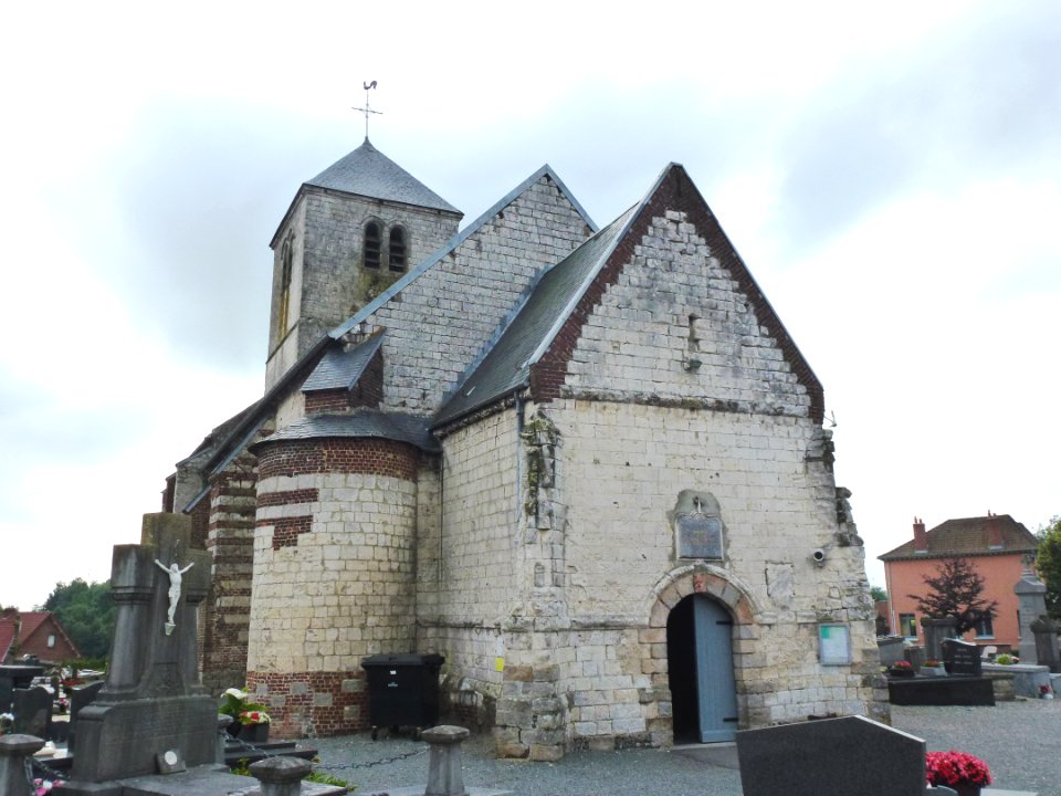 Ligny-lès-Aire (Pas-de-Calais, Fr) église (2)