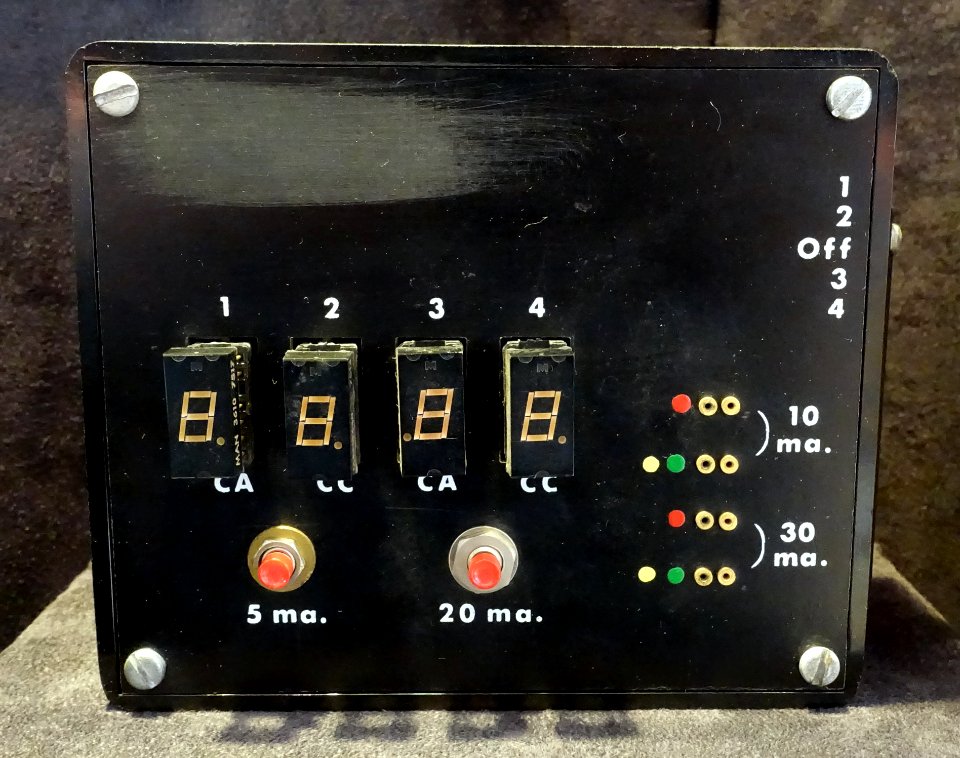 Light-Emitting Diode (LED), on loan from Professor Nick Holonyak, United States, c. 1950 - Spurlock Museum, UIUC - DSC05949