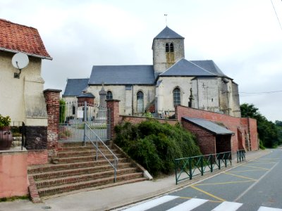 Ligny-lès-Aire (Pas-de-Calais, Fr) église (1) photo