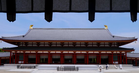 Largest class building bamboo blind