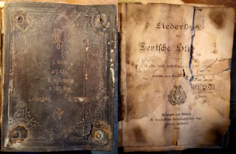 Liederbuch von Ernst Crusius SS1901