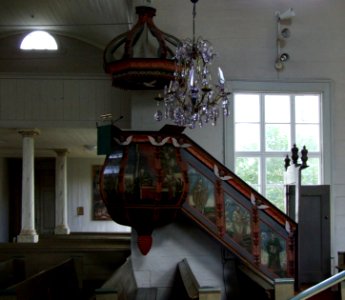 Liminka Church Pulpit 20060726 01