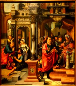 Life of Saint Quentin, artist unknown, Southern Netherlands, 1537 - Museum M - Leuven, Belgium - DSC05203 photo