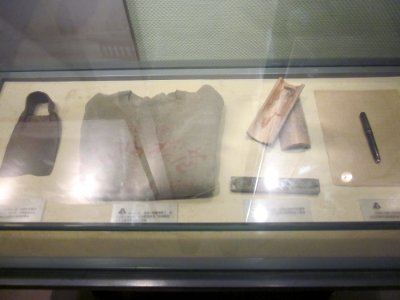 Life items of Lei Feng in the Life Stories Museum of Lei Feng