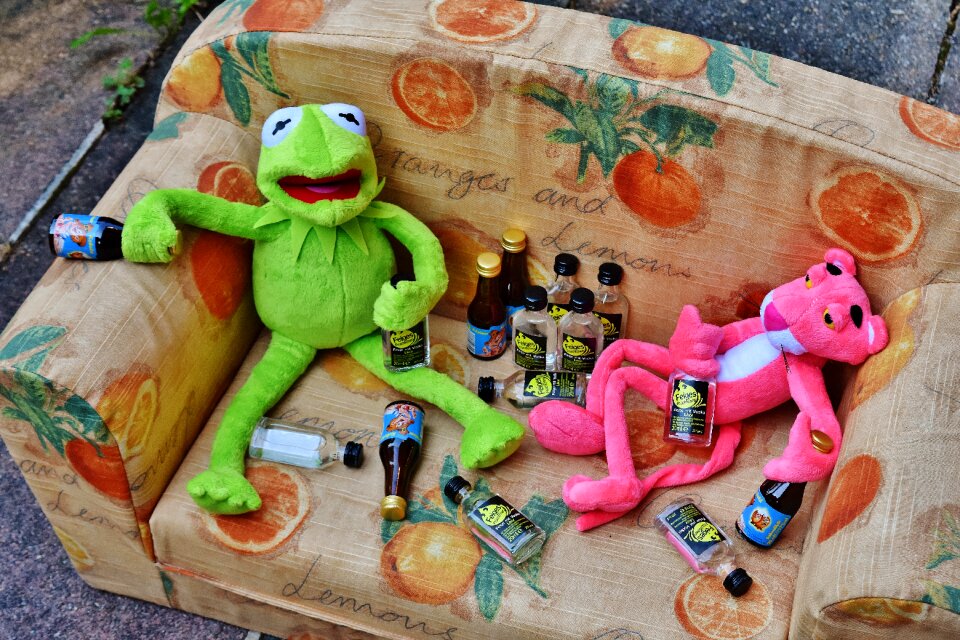 Celebrate drunk alcohol