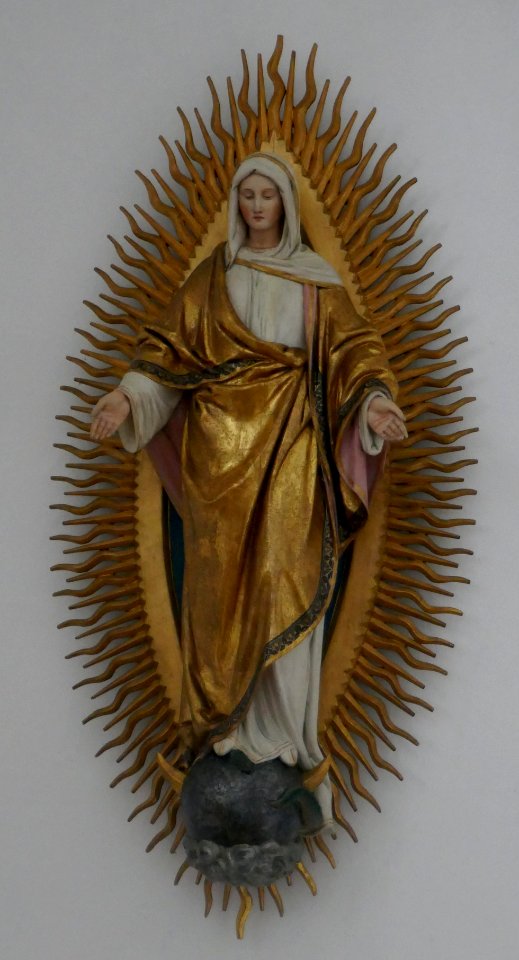 Liesborn - Klosterkirche - Turmkapelle - Strahlenkranzmadonna