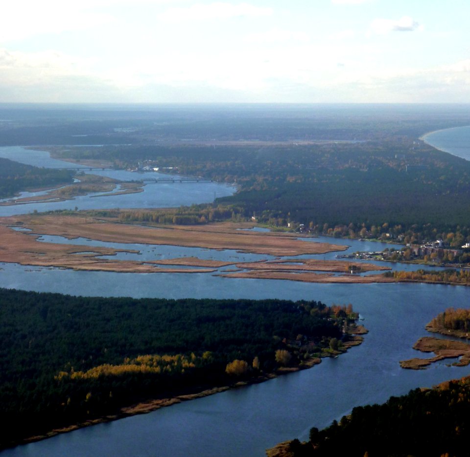 Lielupe-aerial picture