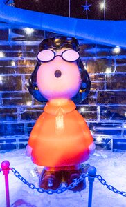 Charlie brown characters lucy christmas photo