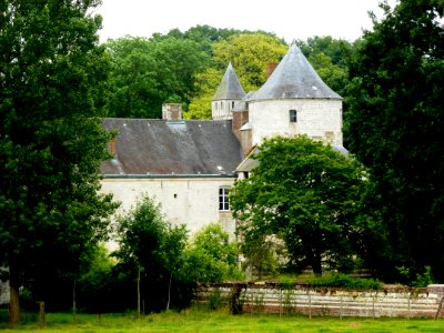 Liettres (Pas-de-Calais) château PA00108331, vue arrière