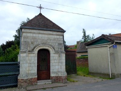 Liettres (Pas-de-Calais) chapelle, rue du château, extérieur