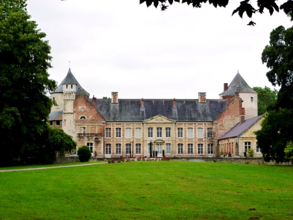 Liettres (Pas-de-Calais) château PA00108331, façade principale