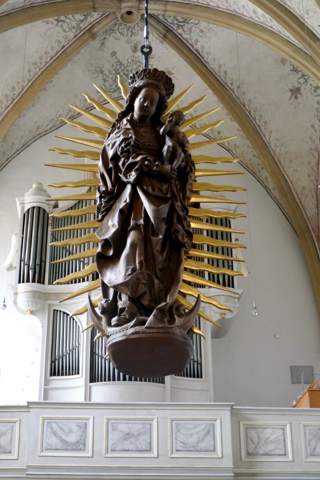 Liesborn - Klosterkirche - Strahlenkranzmadonna - 1