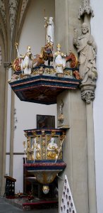 Liesborn - Klosterkirche - Kanzel - 1
