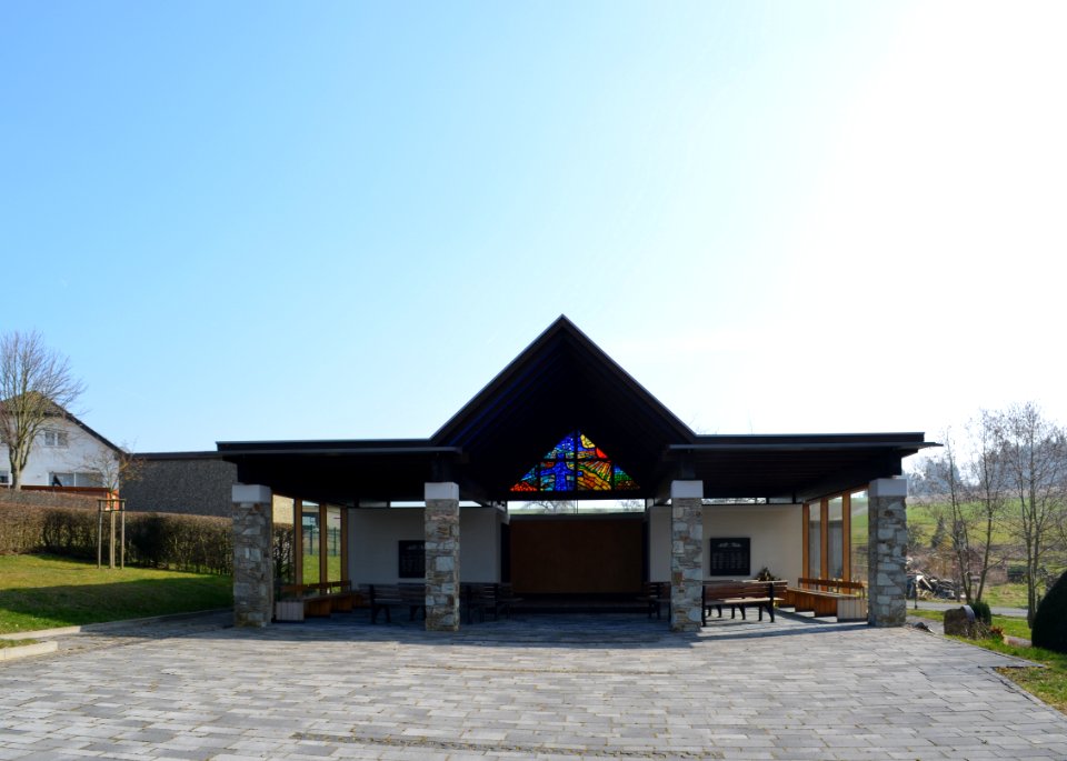 Limbach, Friedhof, Trauerhalle