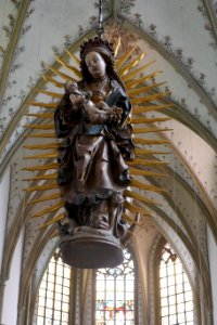 Liesborn - Klosterkirche - Strahlenkranzmadonna - 2