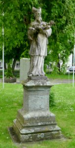 Liesborn - Kloster - Statue Hl. Simeon