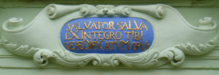 Liesborn - Kloster - Portal - Inschrift