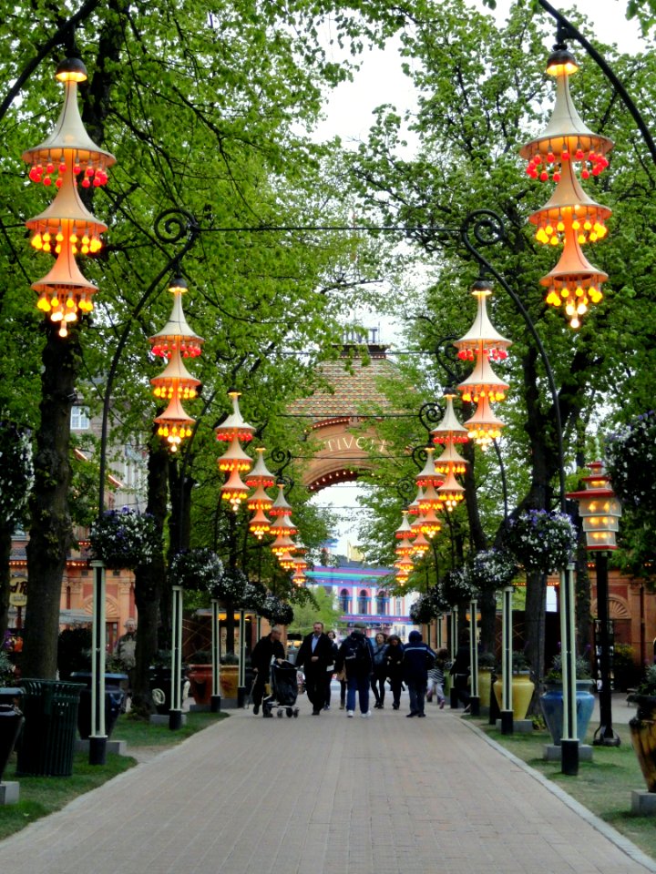 Lights - Tivoli Gardens (Copenhagen) - DSC08397