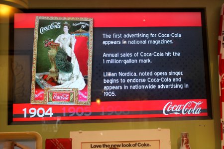 Lillian Nordica Coca-Cola advertisement IMG 4103 photo
