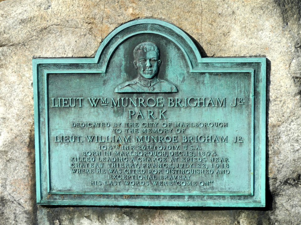 Lieut. Wm. Munroe Brigham Jr. Park - Marlborough, MA - DSC04409