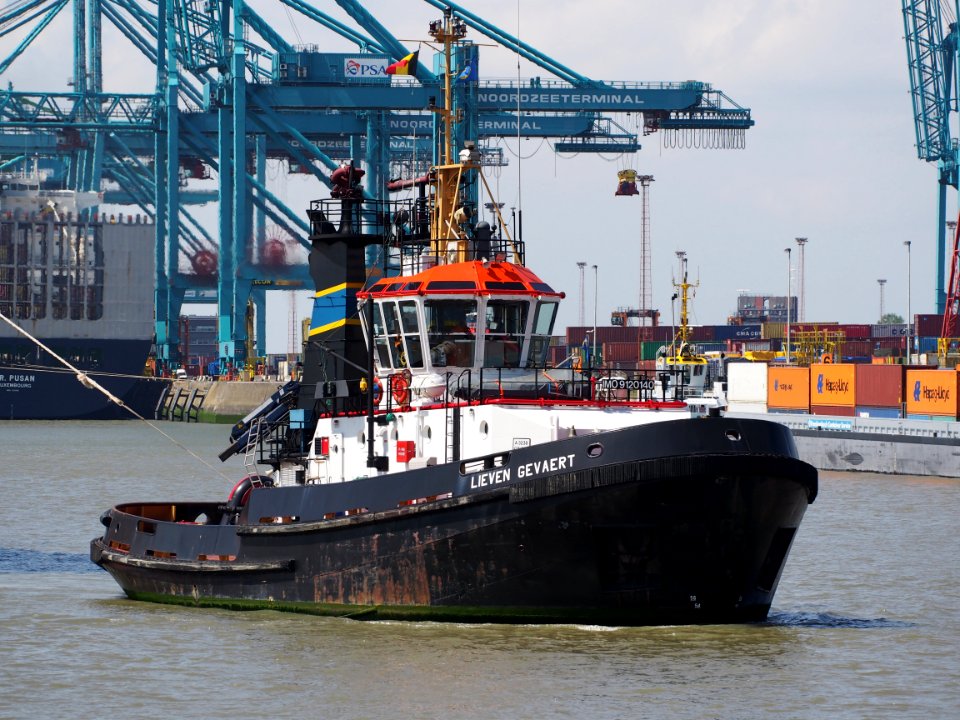 Lieven Gevaert - IMO 9120140 - callsign ORKH, Berendrechtlock, Port of Antwerp, pic1