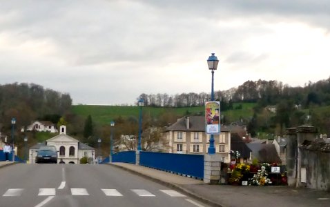Lieu du meutre d'un jeune homme en 2009 lors des fêtes de la ville de Nay (Pyrénées-Atlantiques)