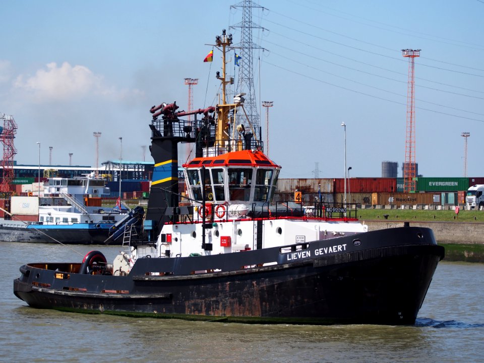 Lieven Gevaert - IMO 9120140 - callsign ORKH, Berendrechtlock, Port of Antwerp, pic2