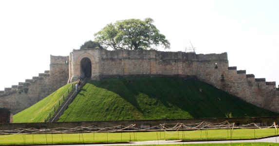 Lincoln Castle Motte