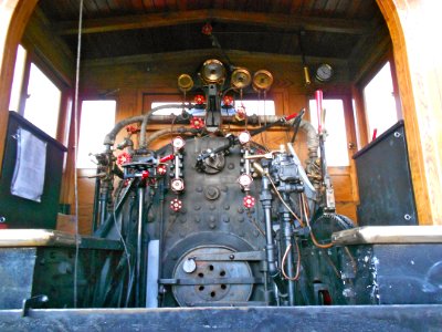Lincoln Funeral train replica cab