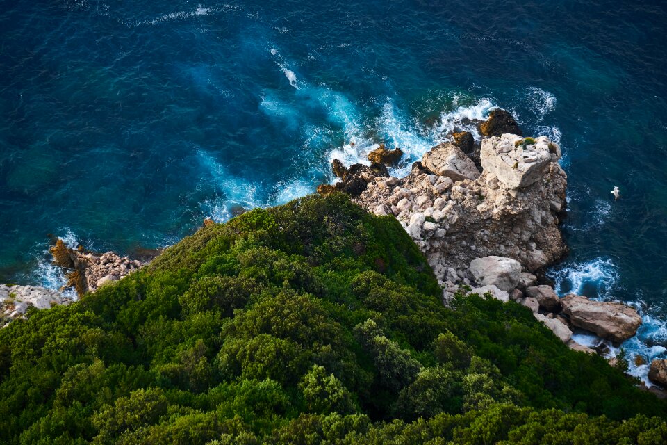 Rocks sea seascape photo